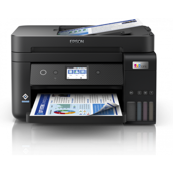 Printer Epson EcoTank L6290 A4, Color, MFP, ADF, WiFi,  (C11CJ60404)