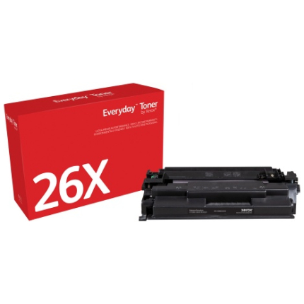 Xerox Everyday For HP 26X (CF226X) High, Toner Cartridge, Black (006R03639)
