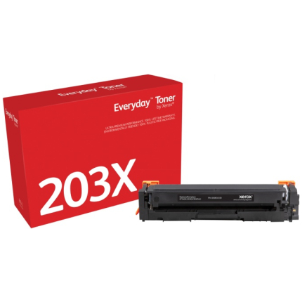 Xerox Everyday For HP 203X (CF540X) High, Toner Cartridge, Black (006R04180)