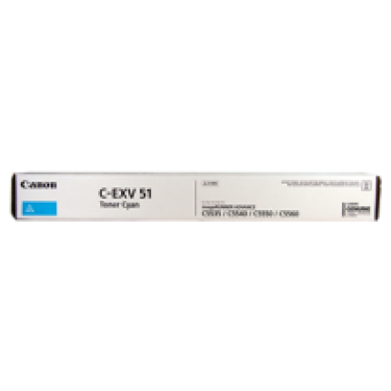 CANON TONER C-EXV 51 CYAN (0482C002),  (0482C002)