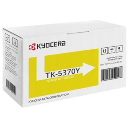 Kyocera TK-5370Y (1T02YJANL0) Toner Cartridge, Yellow (1T02YJANL0)
