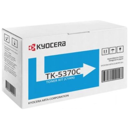 Kyocera TK-5370C (1T02YJCNL0) Toner Cartridge, Cyan (1T02YJCNL0)