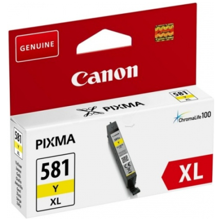CANON INK CLI-581 YELLOW XL (2051C001), CAPACITY 475, (2051C001)