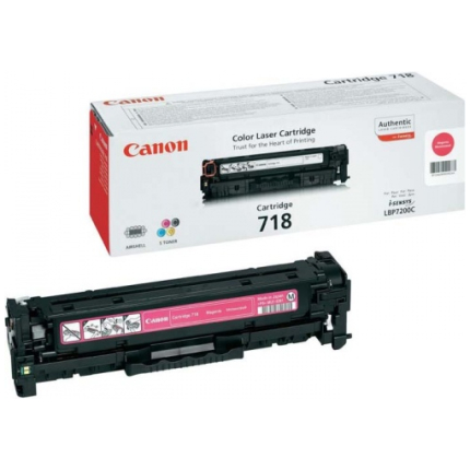 CANON CARTRIDGE 718 MAGENTA (2660B002),  (2660B014)