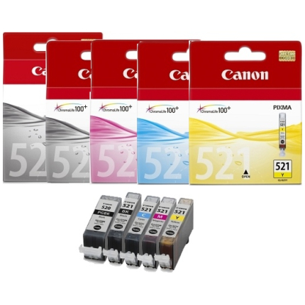 CANON INK CLI-521 GREY (2937B001),  (2937B001)