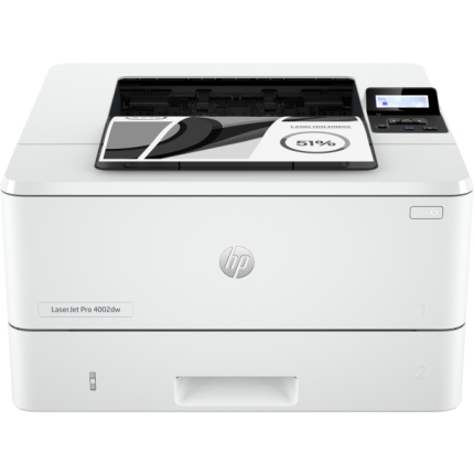 HP LaserJet Pro 4002dw Printer Laser B/W A4 40ppm USB Wi-Fi Ethernet LAN Bluetooth (2Z606F#B19)