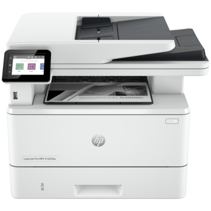HP LaserJet Pro 4102fdw Printer laser MFP B/W A4 40ppm LAN Wi-Fi USB Bluetooth (2Z624F#B19)