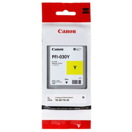Canon PFI-030Y (3492C001) Ink Cartridge, Yellow (3492C001)