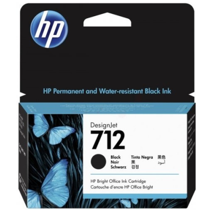 HP INK NO.712 BLACK 38ml. (3ED70A)