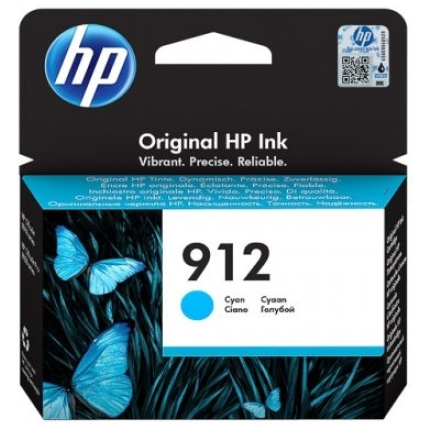 HP INK NO.912 CYAN (3YL77AE),  (3YL77AE)