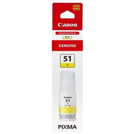 CANON INK CARTRIDGE GI-51Y (4548C001), YELLOW,  (4548C001)