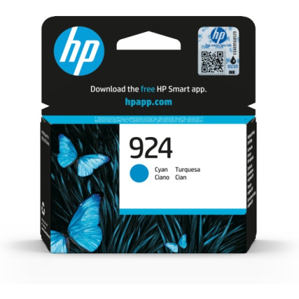 HP 924 (4K0U3NE) Ink Cartridge, Cyan (4K0U3NE)