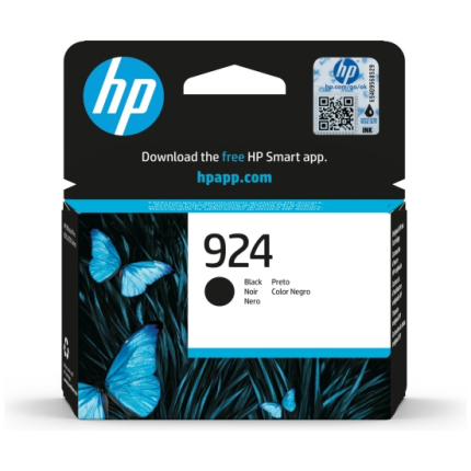 HP 924 (4K0U6NE) Ink Cartridge, Black (4K0U6NE)