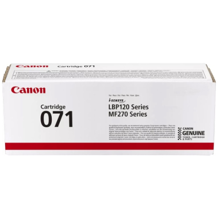 Canon 071 (5645C002) Toner Cartridge, Black (1200 pages) (5645C002)
