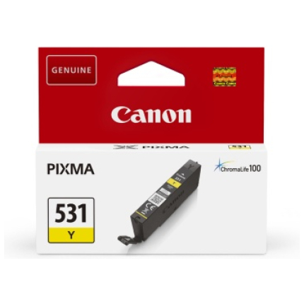 Canon CLI-531Y (6121C001) Ink Cartridge, Yellow (6121C001)
