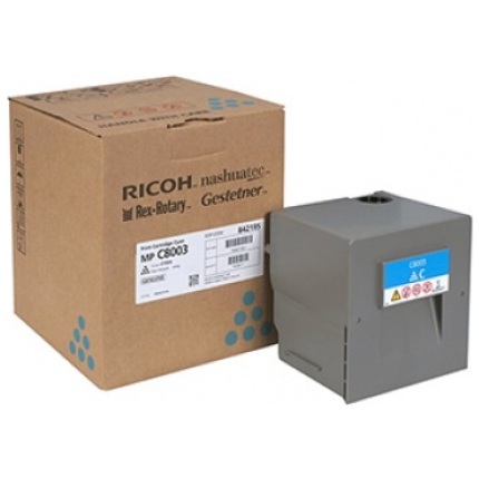 Ricoh MP C8003 (842195), Cyan, for laser printers, 26000 pages. (842195)