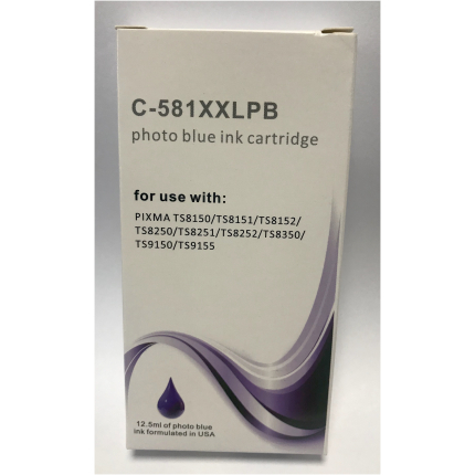 ANALOGS CANON INK CLI-581XXL PHOTO BLUE ,12ML. (CLI581XL) (1999C001)