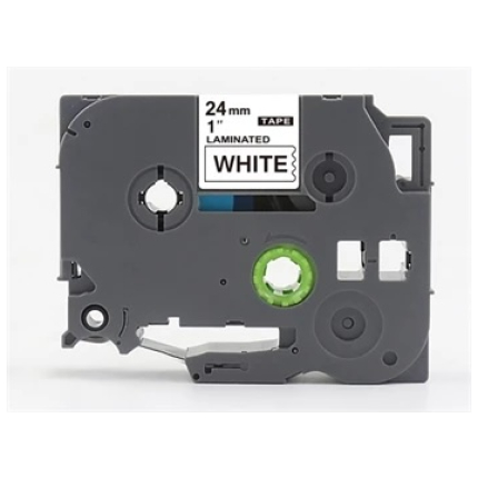 Analogs BROTHER P-TOUCH TZE251 / TZ251 24MM BLACK ON WHITE 8M (ecTZE251 )