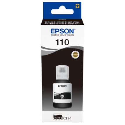 EPSON INK 110 BK  XL BLACK, 120ml. 6000kop. (C13T03P14A)