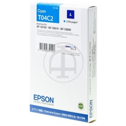 EPSON PRINTCARTRIDGE CYAN (C13T04C240, T04C2),  (C13T04C240)