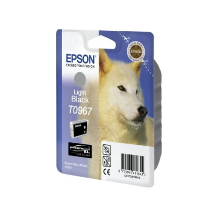 EPSON T0967, CARTRIDGE, LIGHT BLACK (C13T09674010)