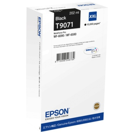 Epson T9071 XXL (C13T90714N) Ink Cartridge, Black (C13T90714N)