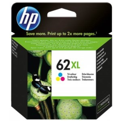 HP INK NO.62XL COLOR (C2P07AE),  (C2P07AE)