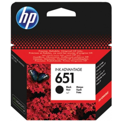 HP INK NO.651 BLACK (C2P10AE),  (C2P10AE)