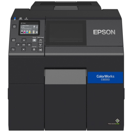 Epson ColorWorks C6000Ae (BK) Industrial Label Printer Inkjet Colour 119 mm/sec USB LAN (C31CH76102)