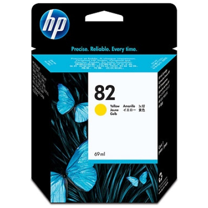 HP INK NO.82 YELLOW (C4913A)