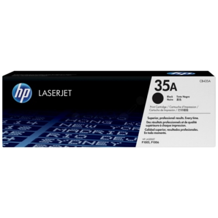 HP CARTRIDGE NO.35A BLACK (CB435A),  (CB435A)