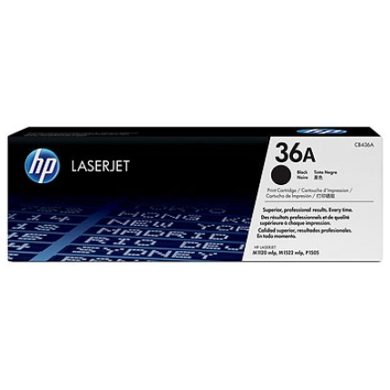 HP CARTRIDGE NO.36A BLACK Orginal (CB436A)