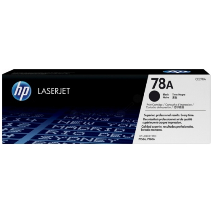 HP CARTRIDGE NO.78A BLACK (CE278A),  (CE278A)