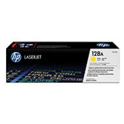 HP CARTRIDGE NO.128A YELLOW (CE322A),  (CE322A)