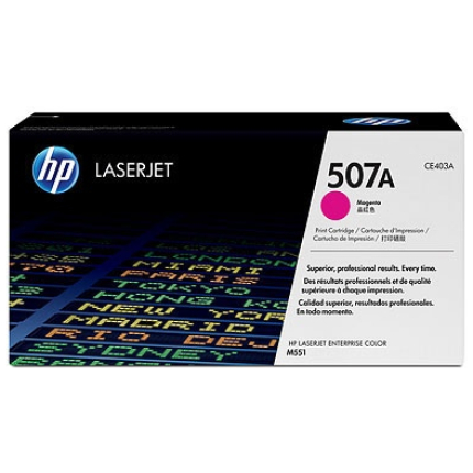HP CARTRIDGE NO.507A MAGENTA (CE403A),  (CE403A)