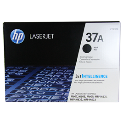 HP CARTRIDGE NO.37A BLACK (CF237A),  (CF237A) 11000KOP.