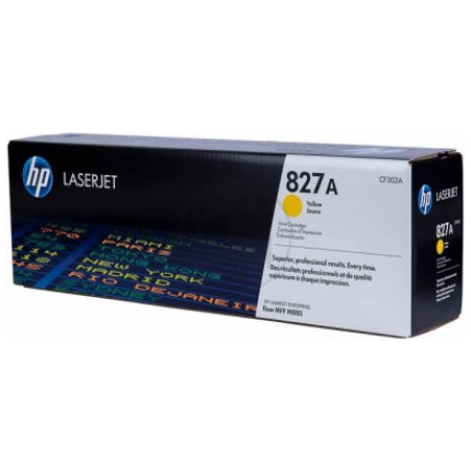 HP CARTRIDGE NO.827A YELLOW (CF302A),  (CF302A)