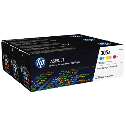 HP CARTRIDGE NO.305A MULTIPACK (CF370AM) (CE411+CE412+CE413),  (CF370AM)