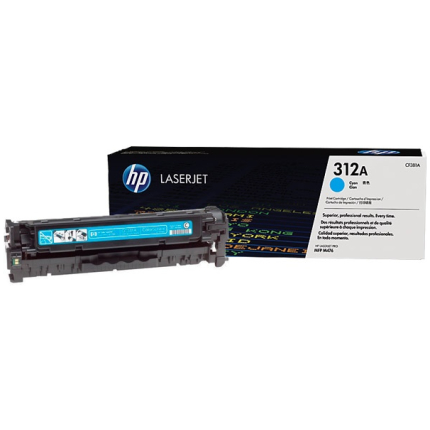 HP CARTRIDGE NO.312A CYAN (CF381A),  (CF381A)