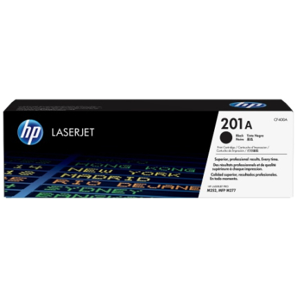 HP CARTRIDGE NO.201A BLACK 1,5K (CF400A),  (CF400A)