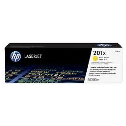 HP CARTRIDGE NO.201X YELLOW HC 2,3K (CF402X),  (CF402X)