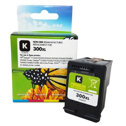 ANALOGS SCC HP 300XL BLACK (CC641EE),  (scc/300xlbk)