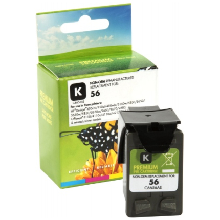 ANALOGS STATIC-CONTROL HEWLETT-PACKARD 56 (C6656A), BLACK, 450 P. (CH/C6656AE-STATIC-CONTROL)