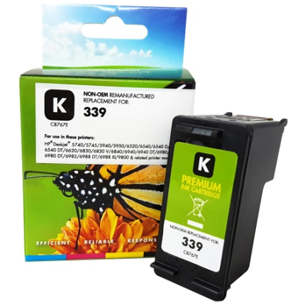 ANALOGS SCC HP NO.339 (C8767EE), BLACK, 800 P. (EC339)