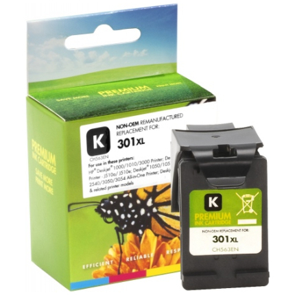 ANALOGS SCC HP 301XL BK (CH563EE), BLACK, 480 P. (CH/CH563EE)