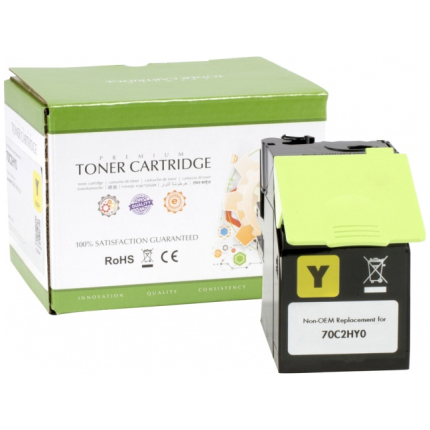 ANALOGS STATIC-CONTROL LEXMARK 702HY (70C2HY0), YELLOW, 3000 P. (CH/70C2HY0-STATIC-CONTROL)