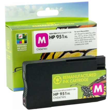 ANALOGS STATIC-CONTROL HP 951XL, MAGENTA, 1500 P.,  (CH/CN047AE-STATIC-CONTROL)