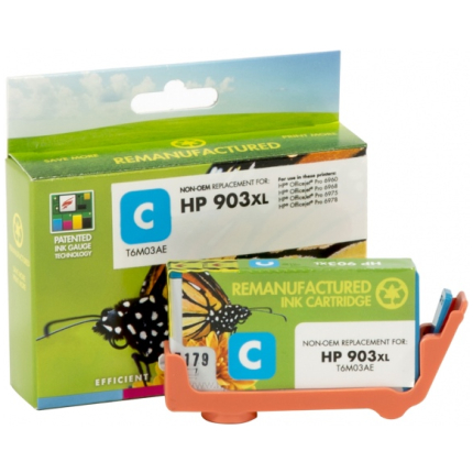 ANALOGS STATIC-CONTROL HP 903XL (T6M03AE) CYAN, 825 P.,  (CH/RIC903XL-C2)