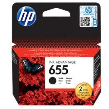 HP INK NO.655 BLACK (CZ109AE),  (CZ109AE)