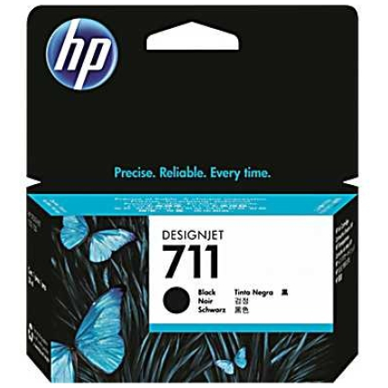 HP INK NO.711 BLACK LC (CZ129A),  (CZ129A)